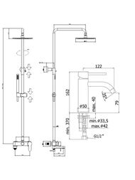 �������� Paffoni KITCOL632NO71 ������� �������, ��������� ��� ��������, ������ �������