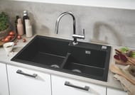 Смеситель Grohe Minta 32321002 для кухни однорычажный, выдвижная лейка, поворотный излив, хром
