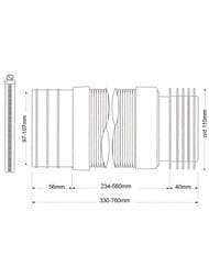 ����� ��� ������� McAlpine 110�� � �������� � ������������� �������, ����� 330-760�� MRWC-F33RJ