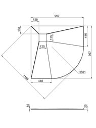 ������� ������ GOOD DOOR BAS Essentia 1000x1000 �������� ������, �����, �����������, ��� ������