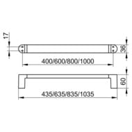 ������������������ Keuco Elegance 1035 ��, ���������, ������, ������������, ���� 11601011000