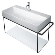 Полка стеклянная для консоли Duravit DuraSquare 770х380 белая 0099678300