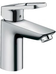 Уценка! Смеситель Hansgrohe Logis Loop 71151000 для умывальника, рукоятка в форме петли, хром - уценка. — миниатюра 1