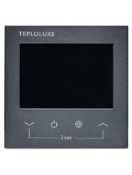 Терморегулятор ТЕПЛОЛЮКС Pontus Space, программируемый, сенсорный, черный