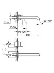 ��������� Grohe Essence 19967001 ��� �������� �� ��� ���������, ������������, ������� �����