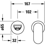    Duravit Wave , ,  202,  WA1070004046