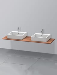 ���������� Duravit XSquare 1600�550�20 2 ������, ������ ������, ������������ ���� XS064HB7777