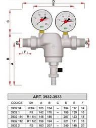  FAR 3/4"   , 300,  , Max: 95 C, 25 , FA 3932 34