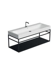 Раковина Kerasan Cento 353401*1 1200х450мм, с отверстием под смеситель, белая