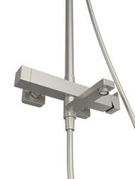 Душевая система CEZARES SLIDER-CVD-IN с настенным смесителем с изливом, сатин — изображение 6