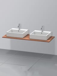 ���������� Duravit XSquare 1400�550�20 2 ������, ������ ������, ������������ ���� XS064GB7777