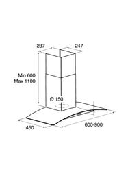 ������� JETAIR Tory P 60 INX (600�450) 700 �3/�, 140 ��, ����. ����� 68116911A