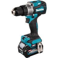 Шуруповерт MAKITA DF001GD2 аккумуляторный, 40В 2*2Ач, 650/2600об/мин, 13мм, бесщеточный