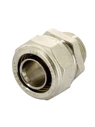 Соед. м/пластик обжим. Tiemme 32х1"Н 1600020(1600N003206)