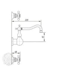 ��������� ��� �������� Migliore ARCADIA ������������ � �����, ���� ML.ARC-8370.CR