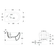 ���� ��������� Alice Unica 550�350�420 Aliglaze+, ��������� ��� ���������, ����� 32250101+FIX10
