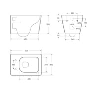 ������ ��������� BelBagno Acqua BB340CHR 370�520�370 ������������, ���������, �����