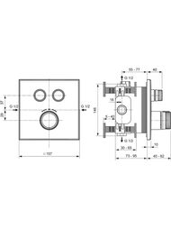 Ideal Standard CERATHERM NAVIGO ��������� ��� ���� A7302A2 �������, ���������,�� �����,����.������