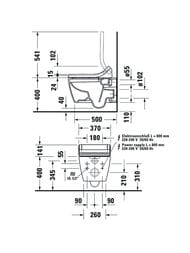 Сиденье для унитаза DURAVIT SensoWash Classic электронное с функцией биде, с ПДУ 613000012002300