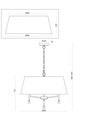 ��������� ���������� Freya Rosemary (�������) FR2190PL-05N1, IP20,������