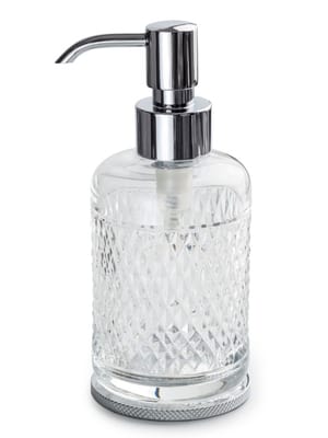 Дозатор для жидкого мыла Boheme Aura 10250-CR настольный, хром