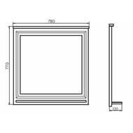 ������� COMFORTY �������-80 (780�770�120) ���������, ����� ������ 00004151059