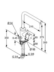 ��������� KLUDI L-INE ��� �����, ����������� ��� ����������/������������� ������ (����) 428160577