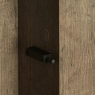 Шкаф-колонна AQUATON Терра 1A247503TEKA0 350x200x850 1 створка, открытые полки, дуб кантри/антрацит