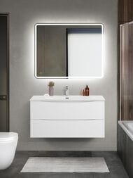 ����� ��� �������� BelBagno MARINO 996x390x500 Bianco Opaco MARINO-CER-MINI-1000-2C-SO-BO-P