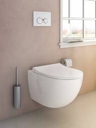 Унитаз подвесной Vitra Sento 365х540х340 без сиденья,антибакт. покр.,безободковый 7748B003-0075