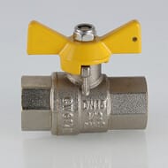 Кран шаровый для газа VALGAS 1/2"ВВ бабочка VT.277.N.04