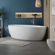 Ванна акриловая BelBagno BB707-1860-880 (1860х880х600) отдельностоящая, белый