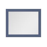 Зеркало с подсветкой La Fenice Cubo Blu Grigio 80х60, синий матовый FNC-02-CUB-BG-80-60