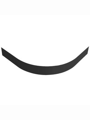 Панель передняя плоская для поддона CEZARES TRAY-AS-R-90-100-SCR-NERO