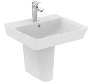 Умывальник Ideal Standard Lux CONNECT AIR CUBE 600мм с отверстием под смеситель и переливом E074201