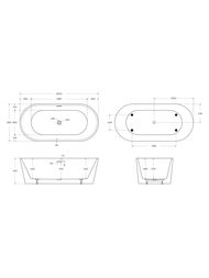 ����� ��������� BelBagno BB416-2000-850 2000�850�610 ���������������, � ���������, �����