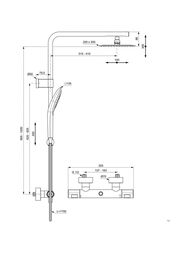 ������� ������� Ideal Standard CERATHERM T100 ��������� ��� ����, ������� ���, �����, ���� A7705AA