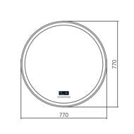 ������� Silver Mirrors �����-6 (770�770) LED-���������, ������, ���, �������� ��-00001049