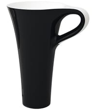 Раковина отдельностоящая ArtCeram Cup 690х500х850  в форме чашки, цвет: черно-белый OSL004 01 50