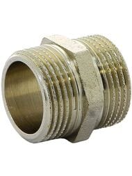 Ниппель Tiemme 3/4"Нх3/4"Н лат.никелир, 1500084(1552N000505) — миниатюра 1