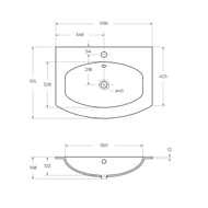 ����� ��� ���������� Cezares Vague (69x52x55) 2 ����� 54905 Grigio talpa opaco