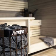 ������������� ���� HARVIA Cilindro BLACK STEEL PC90XE �� �������� ������� HPC9004MXE