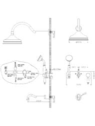 ������� ������� Boheme Tradizionale Chromo 268 �������, ������� ��� 208��, ����� 77��,�����,����