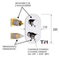 ��������� ���������������� ��� ���� Daniel Suvi Thermo ST20612D2KBDP, ������ �������������