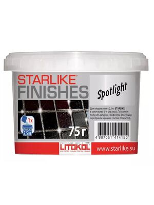 Блестящая добавка FINISHES SPOTLIGHT для затирки LITOCHROM STARLIKE 75 г