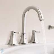 Смеситель Grohe Grandera 20389000 для умывальника, на 3 отверстия, высокий, хром