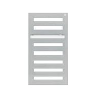 Полотенцесушитель стальной Zehnder Metropolitan MEPE-080-040/RACY-C (805х400) электрический, цвет: белый
