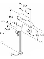  KLUDI AMEO XL  , ,   ,  410260575