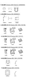 Комплект стационарной установки Espa KIT DR2 011143/MIC 100528