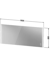 ������� Duravit XViu 1820�800 � ����������, ��������� ����., ������, ��������, ������� XV70480B1B1